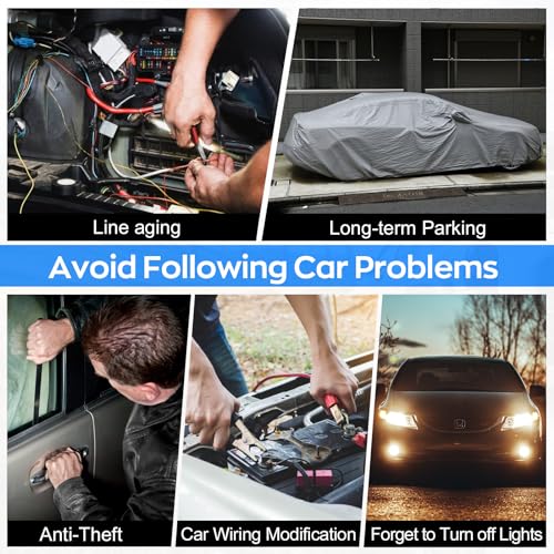 IMAYCC Remote Car Battery Kill Switch, 12V 240A