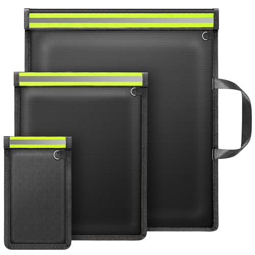 3 Pack Faraday Bags for Phones, Laptops, Tablets