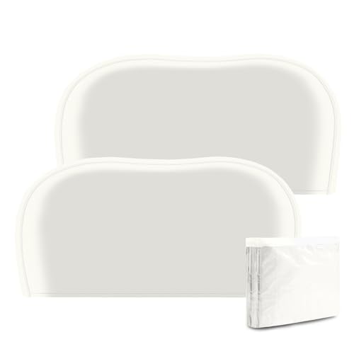 Waterproof Dual Axle RV Tire Covers - 2 Packs (27"-30" Diameter)