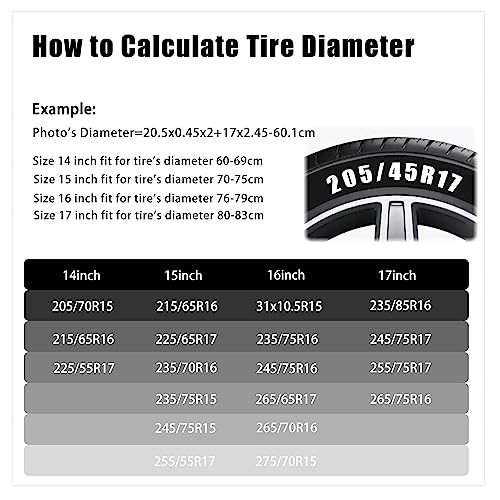Adventure Awaits 15in Tire Cover for Off-Road Vehicles