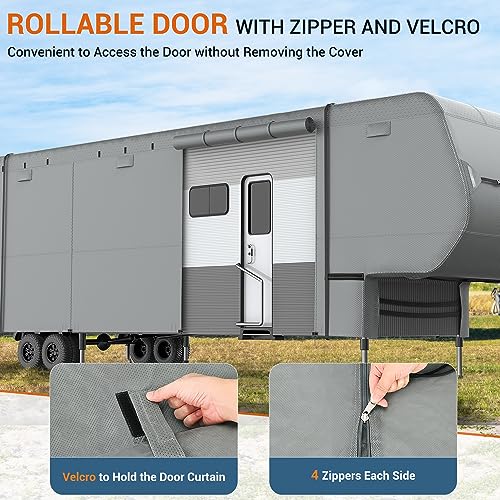 Vigorvan 5th Wheel RV Cover - Waterproof & Windproof