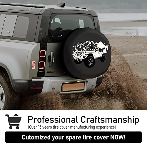Customizable Spare Wheel Cover for All Vehicles