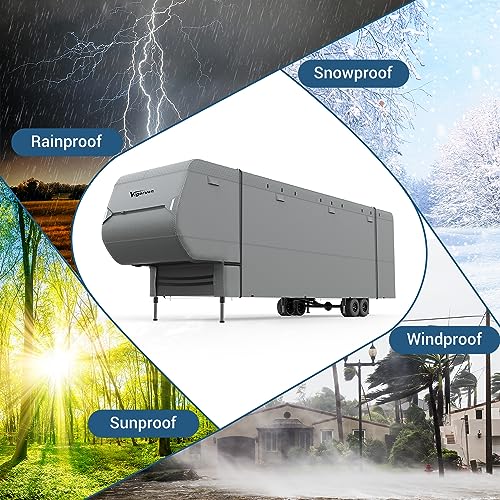 Vigorvan 5th Wheel RV Cover - Waterproof & Windproof