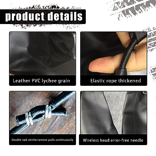 American Flag Pattern Tire Cover: 16" PVC, Waterproof