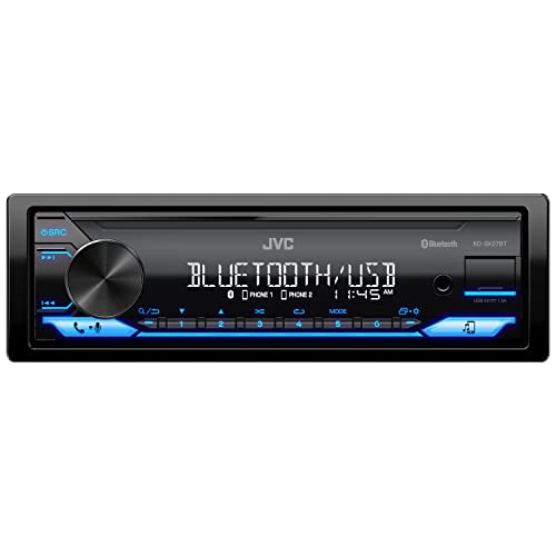JVC KD-SX27BT Bluetooth Car Stereo – USB, AM/FM, MP3, LCD