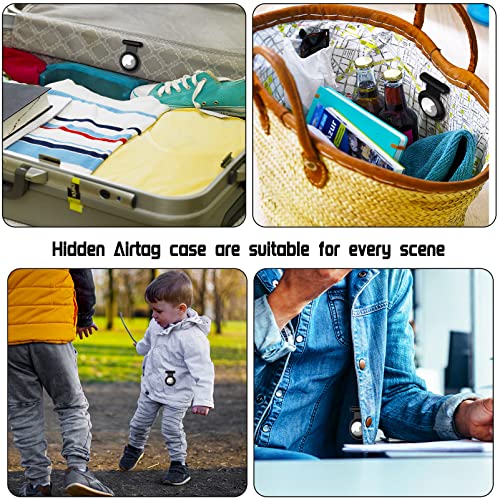 Kid-Friendly Apple Airtag Holder: 4-Pack GPS Tracker