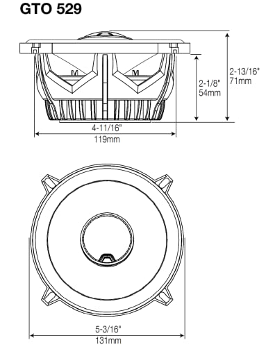 JBL GTO609C Premium 6.5" Car Speaker System