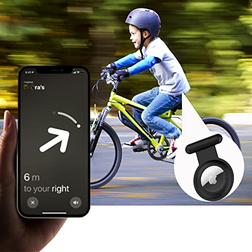 Kid-Friendly Apple Airtag Holder: 4-Pack GPS Tracker