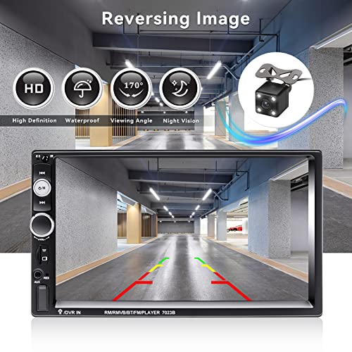 7" Car Stereo with Bluetooth, USB, FM Radio