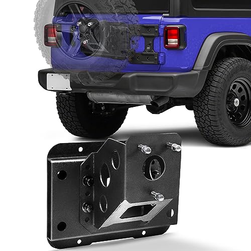Adjustable Spare Tire Carrier for Jeep Wrangler JK/JKU