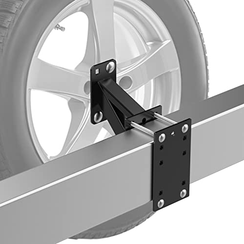 Heavy Duty Spare Tire Carrier for Trailers, Holds 160 Lbs