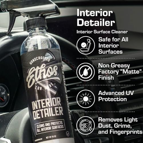 Ethos Interior Detailer - Cleans & Protects All Surfaces