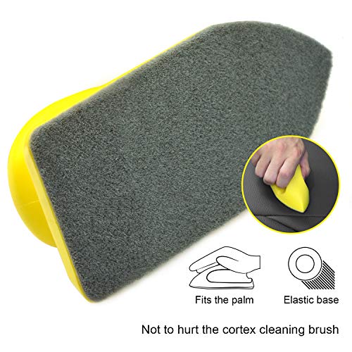 2-Pack Nanometer Scratch Free Car Interior Cleaning Brushes