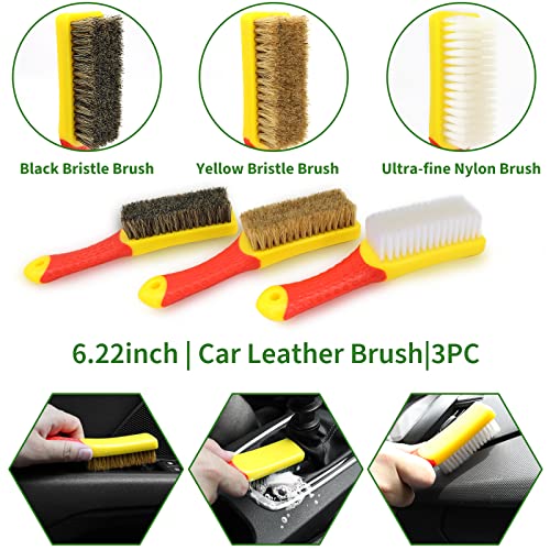 18-Piece Car Detailing Kit with Cleaning Brushes Set