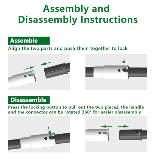 Eakertte 47" Ice Scraper & Snow Brush Combo