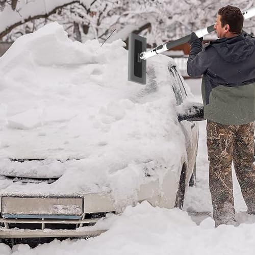 Eakertte 47" Ice Scraper & Snow Brush Combo