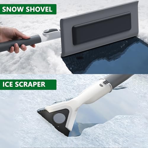 Eakertte 47" Ice Scraper & Snow Brush Combo