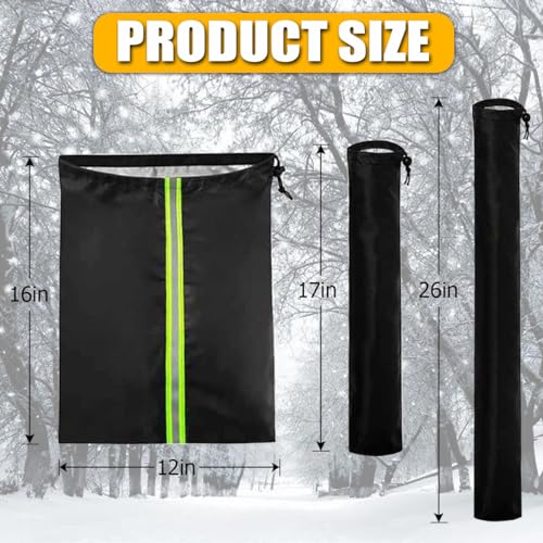 Universal Car Side Mirror & Windshield Wiper Snow Covers