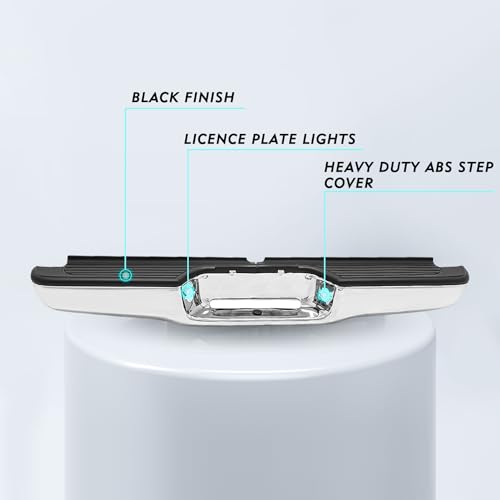 Toyota Tacoma Rear Bumper Assembly - Chrome Steel