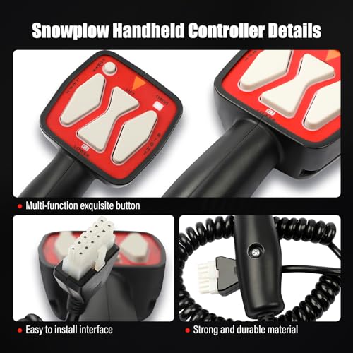 Snowplow Handheld Controller for Western, SAM, Fisher Plows
