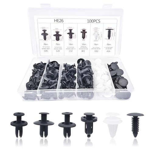 Medsuo Car Body Trim Clips - 100pcs