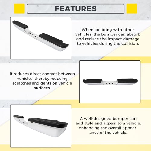 Dodge Ram Rear Bumper Assembly - Heavy Duty