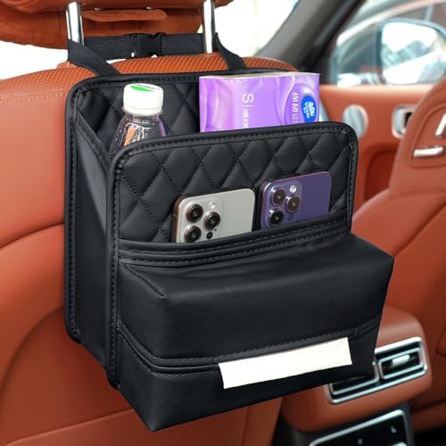 Waterproof Car Seat Back Organizer with Large Capacity