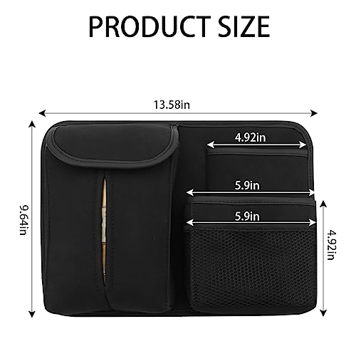 BELOMI Car Seat Back Organizer with Bottom Hooks