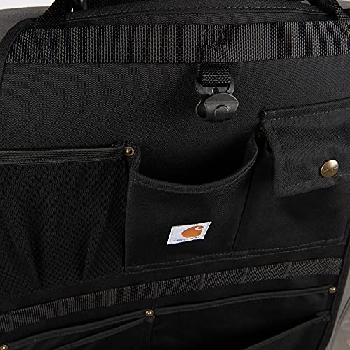 Carhartt Black Nylon Duck Seat Organizer for Cars