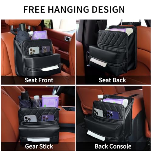 Waterproof Car Seat Back Organizer with Large Capacity