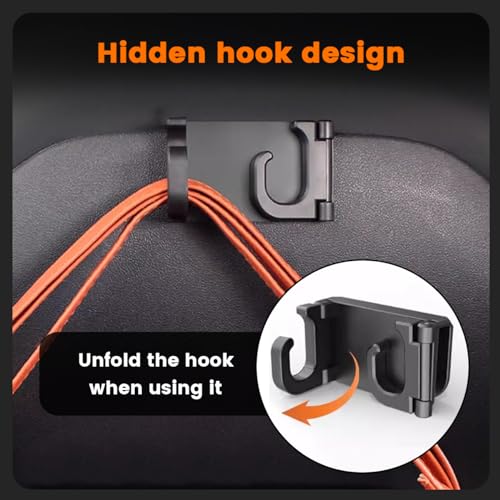 Tesla Model 3/Y Folding Seat Back Hooks 2-Pack