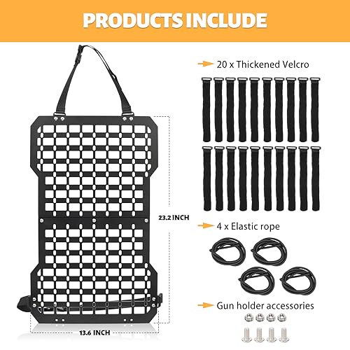 MAIKER Rigid Molle Panels Truck Seat Back Organizer