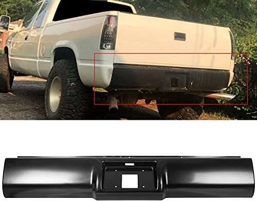 Black Steel Bumper Roll Pan for Chevy/GMC Trucks