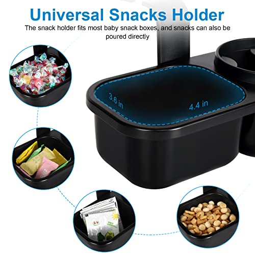 Accmor Car Headrest Organizer with Cup Holder Tray