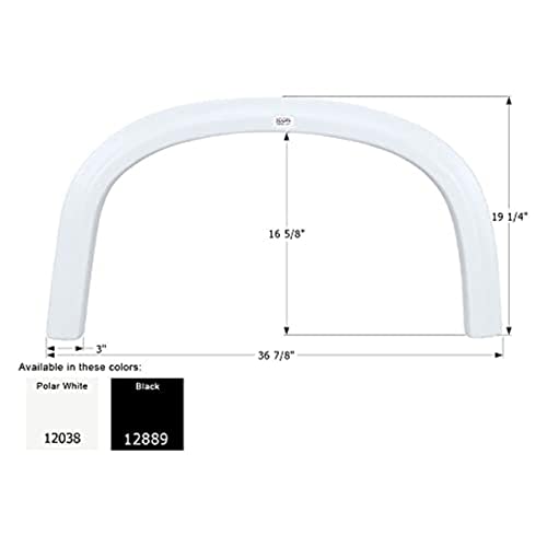ICON 12038 Single Axle Fender Skirt FS2038
