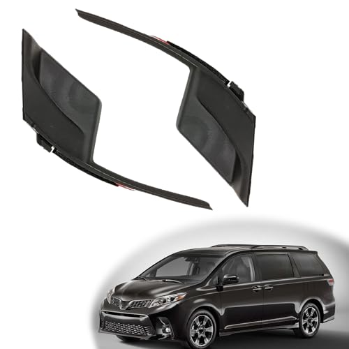 Toyota Sienna Wiper Cowl Trim Set, Left & Right