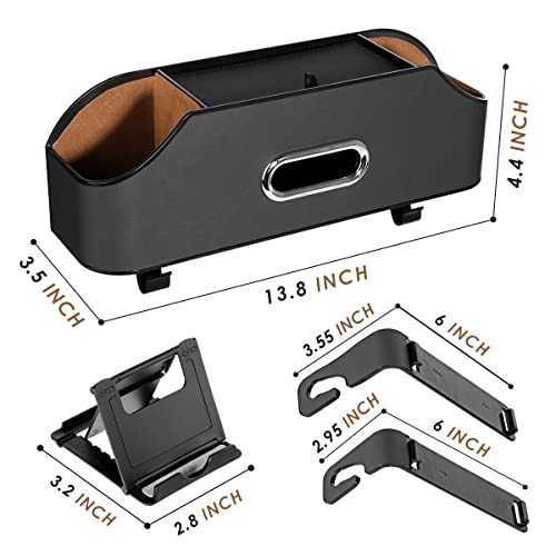 Car Seat Back Trunk Organizer with Drink Holder