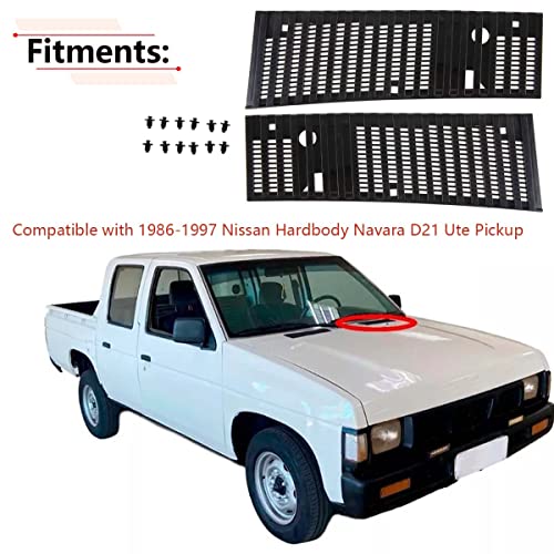 Nissan Hardbody Pickup D21 Frontier Pathfinder Hood Grille
