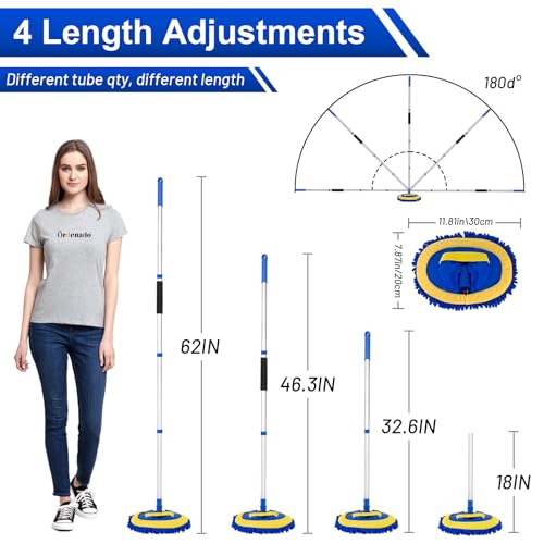 Chenille Microfiber Car Wash Brush Kit - 62