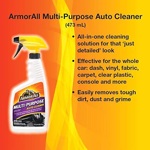 Armor All Car Cleaner Spray, Multi-Surface, 16oz