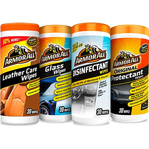 All-In-One Car Interior Cleaning Kit, 4 Pieces