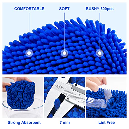 Chenille Microfiber Car Wash Brush Kit - 62