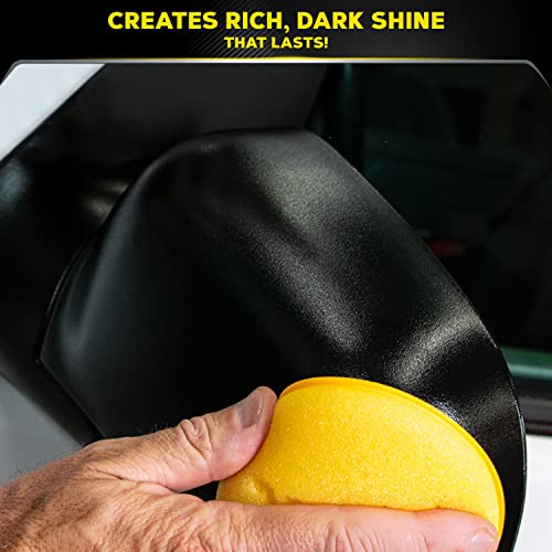 Meguiar's Ultimate Black Plastic Restorer: Trim Restoration Solution - 12 Oz