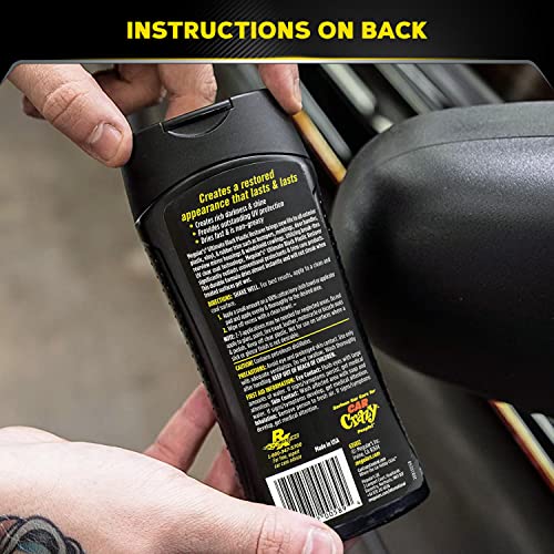 Meguiar's Ultimate Black Plastic Restorer: Trim Restoration Solution - 12 Oz