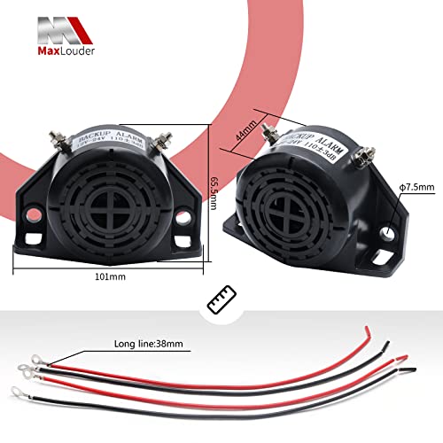 Heavy-Duty Truck Backup Alarm with Super Loud Tone