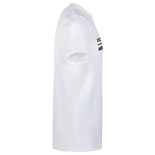Porsche Motorsport Men's White Tee-Shirt (Size M)