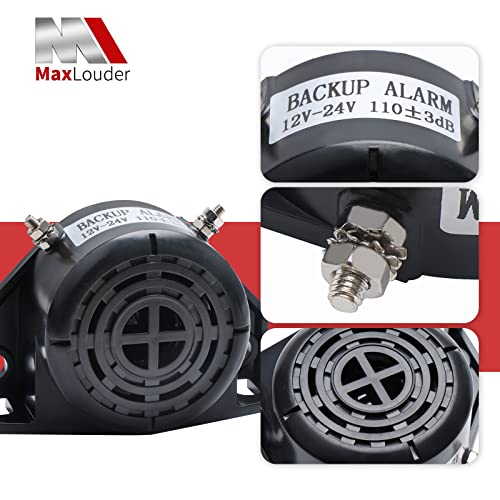 Heavy-Duty Truck Backup Alarm with Super Loud Tone