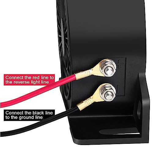 HK Truck Back-up Alarm: Super Loud Reverse Horn (2 Pcs)