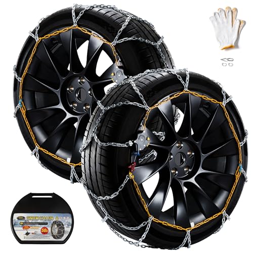 Universal Auto Trac Snow Chains - Set of 2