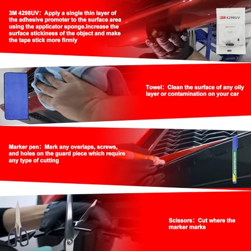 8-Pack Universal Car Bumper Guards, Chassis Anti-Scratch Protectors